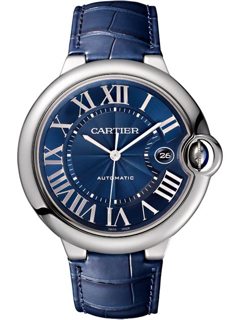 cartier bleu watch price|cartier watch blue hands.